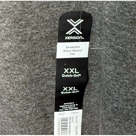 Xersion Bundle Lot 4 Men’s Tagless Lightweight Crew Neck T-shirts Size XXL NEW! - Picture 9 of 16